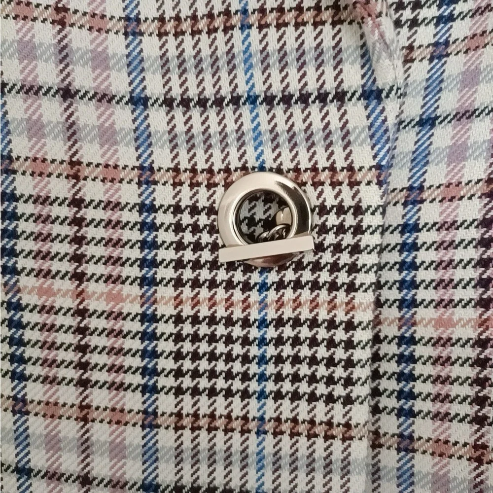 Sandro Multicolor Plaid Blazer set - Picture 5 of 7